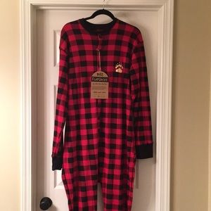 Lazy One “Bear Cheeks” Long John Trap Door Pajamas